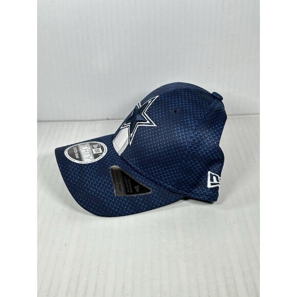 New Era Dallas Cowboys Sideline 9FORTY Stretch Snap Adjustable Hat Navy Blue NWT - Picture 3 of 5